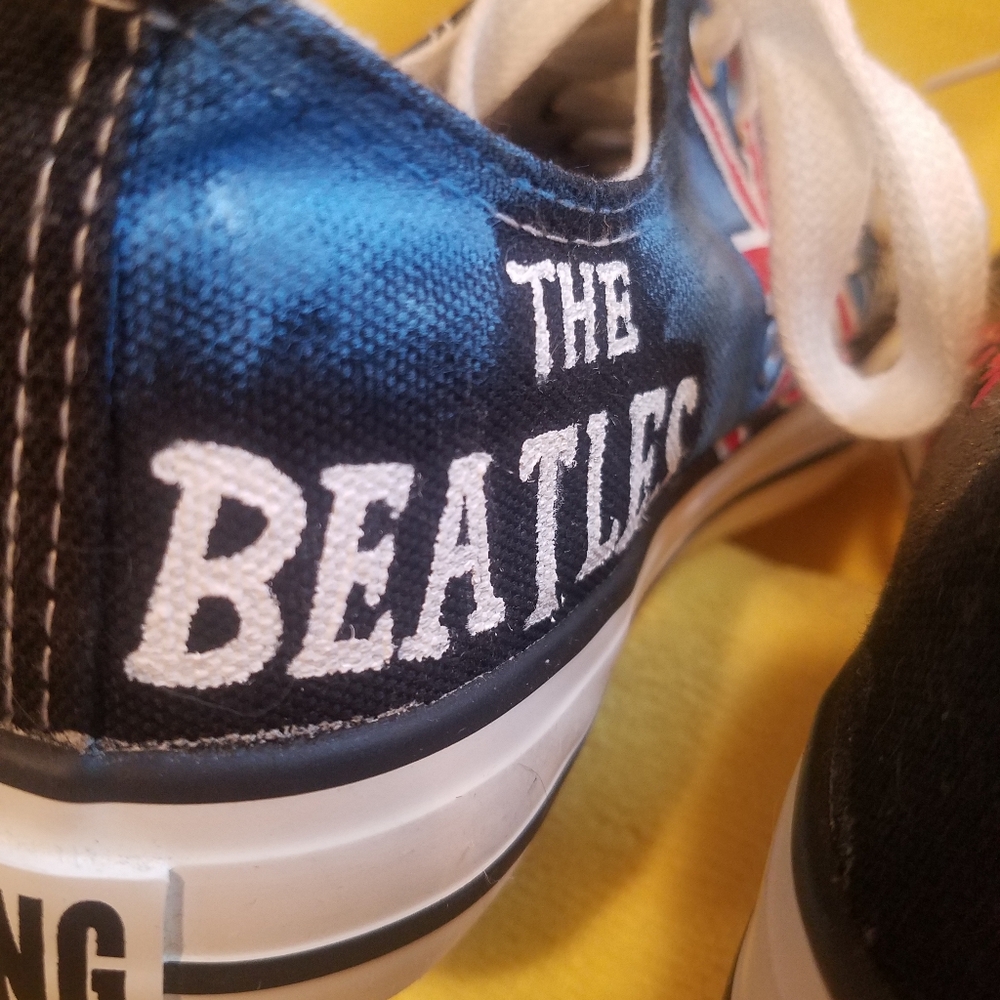 CUSTOM BEATLES SNEAKERS WOMEN'S SIZE (US 8.5/EURO 39